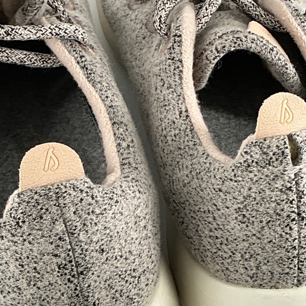 Allbirds Women's Size 9 Wool Runners Grey Knit Sneakers Mizzies Shoes - Picture 12 of 13